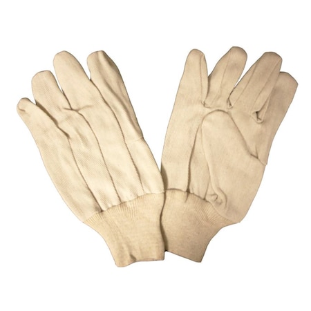 Cordova Premium, 8-ounce, Polyester/Cotton Canvas Gloves, Clute Cut, Wing Thumb, Knit Wrist #2000RW1, 12PK 2000RW1